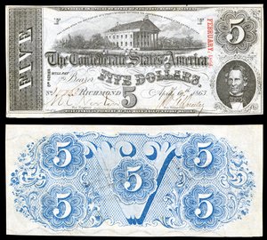 CSA-T60-$5-1863 de Keatinge and Ball